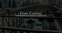 Desktop Screenshot of cone-capital.com